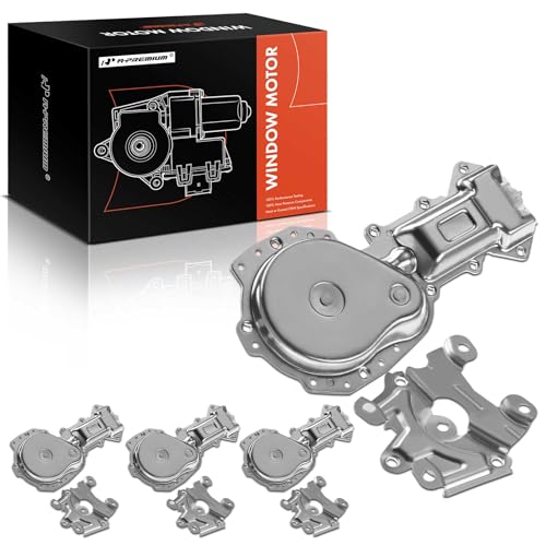 A-Premium Front and Rear Power Window Lift Motor Compatible with Chevrolet Impala K10 Suburban R1500 Suburban GMC Buick Cadillac Oldsmobile Pontiac, Driver and Passenger, 4-PC Set, Replace# 12497971 - Image 1