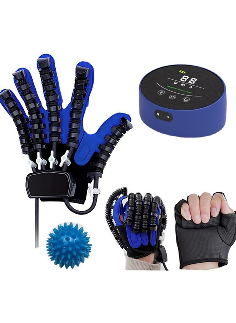 Ru syanl Rehability Robot Gloves Hand Stroke Recovery Equipment Hand Dysfunction Patient Physical Therapy Exerciser Stroke Hemiplegia Finger Orthosis for Long Term Relief Finger Cramps  - Image 1
