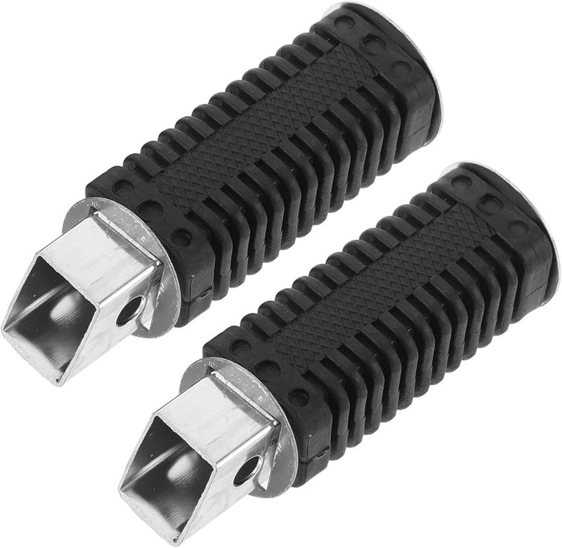 Black Motorcycle Front Foot Pegs Pedal Set for 47 49Cc Mini Dirt Bike Off Road Scooter - Image 1