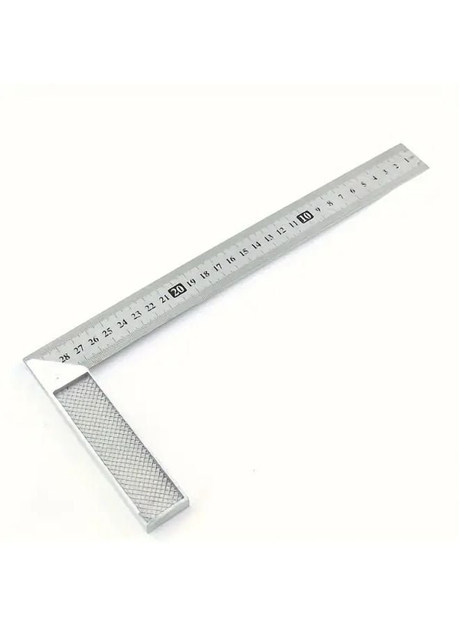 300mm Heavy Duty Stainless Steel Aluminum Alloy Dual Scale Angle Rule 90 Degree Precision - Image 5
