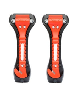 SYOSI Car Emergency Escape Window Break Hammer, Safety Seat Belt Cutter Tool Car Auto Safety Hammer Window Break Hammer Safety Seat Tool Tech Emergency Hammer Seat Belt Cutter  - Image 1