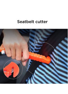 SYOSI Car Emergency Escape Window Break Hammer, Safety Seat Belt Cutter Tool Car Auto Safety Hammer Window Break Hammer Safety Seat Tool Tech Emergency Hammer Seat Belt Cutter  - Image 3