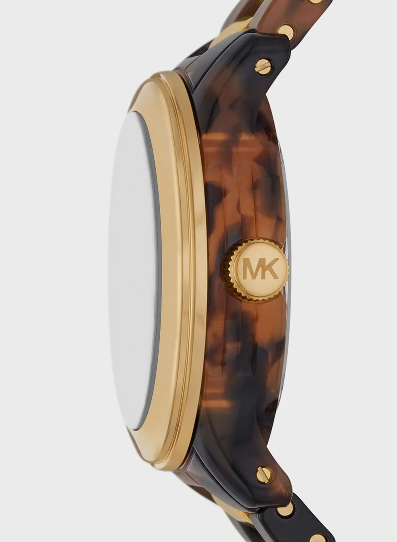 Michael Kors Runway Steel Strap Analog Watch