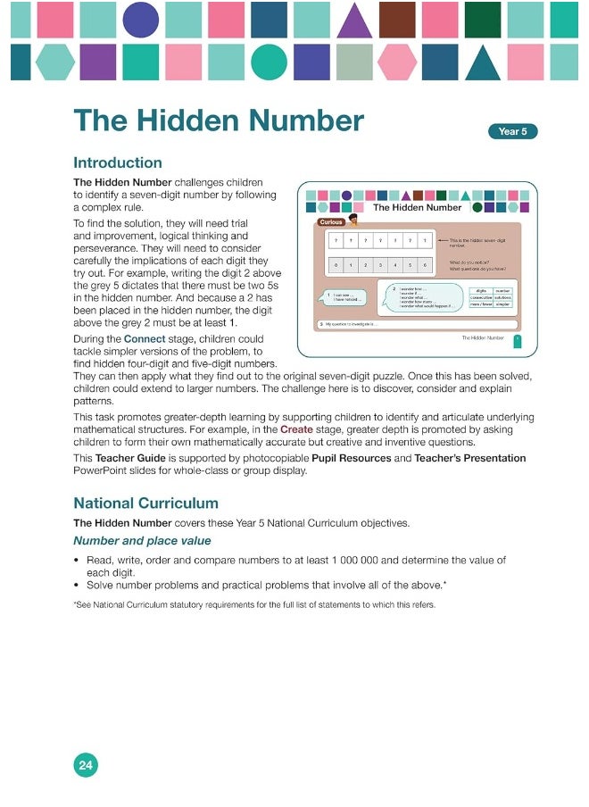 null - Greater Depth Maths Teacher Guide Upper Key Stage 2 - Image 1