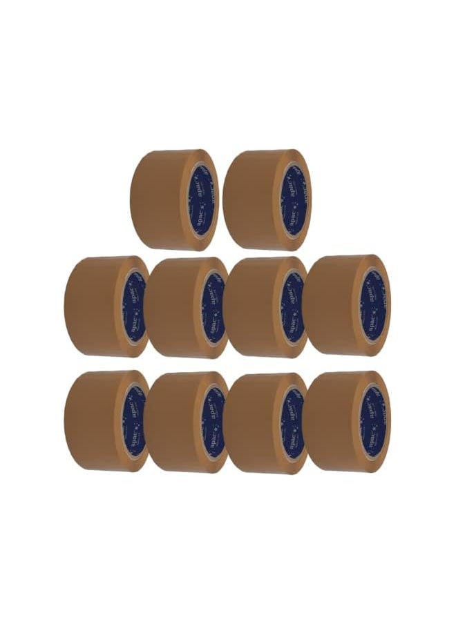 APAC - Apac Packaging Tape 2 Inches x 40 Micron, Brown, for Carton Sealing, Shipping and Packing Tape (100 Yards x 2 Inch, 3) - Image 1