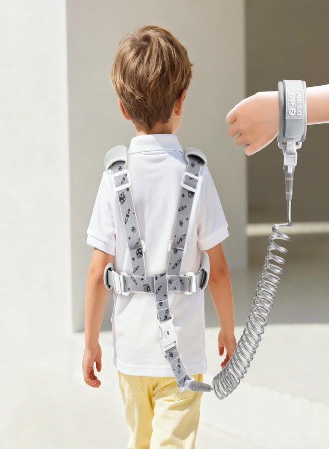 bearcouple Toddler Leash & Harness, 4-in-1 Anti-Lost Safety Strap with Reflective Rocket Design for Boys & Girls - Ideal for Outdoor Activities, Travel, and Shopping - Image 2