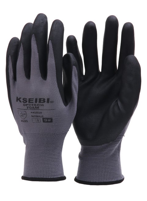 Industrial Gloves , #9 Polyester, Work Gloves, Heavy Duty Gloves, Hand Protection Against Minor Cuts and Scratches, for Hand Protection, Chemical Resistance, Heat and Cold Protection.