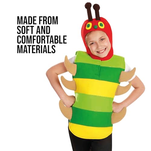 fun shack Caterpillar Costume Kids, Kids Caterpillar Costume, Boys Halloween Costumes, Halloween Costumes for Girls, Medium - Image 4