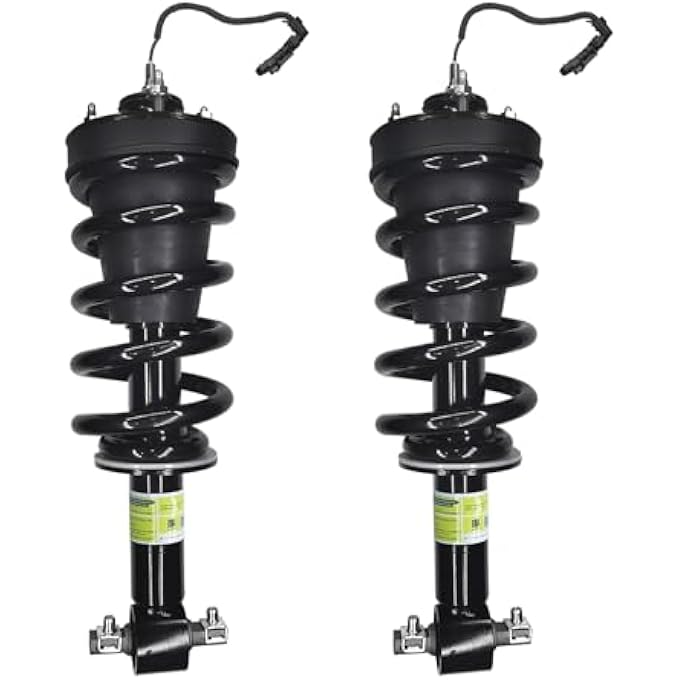 ريحني مجموعة كاملة من الدعامات الأمامية وممتص الصدمات 84176631 84977478، قطعتان من نظام التعليق المغناطيسي للتحكم في الركوب، متوافق مع سيارات كاديلاك إسكاليد وشيفروليه تاهو وسوبربان وجي إم سي يوكون إكس إل موديلات 2015-2020 - Image 1