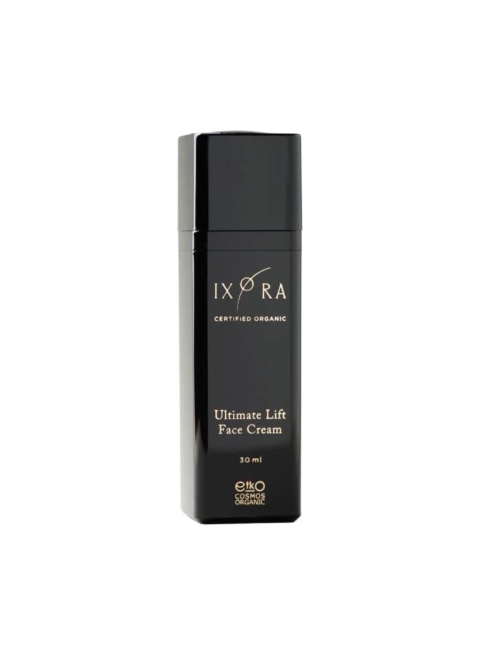 IXORA Ultimate Lift Face Cream - Certified Organic - Tightens, lifts and plumps the skin - stimulates cell regeneration - GMO Free - Vegan Friendly - Image 2