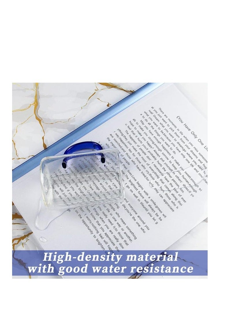 Terabyte Clear Report Covers A4 Size with Sliding Bars, 15mm Presentation File Folders Binder, 130 Sheet Capacity, for Homework Folder, Presentation Folder, File Folder, 5 Assorted Colors(20 Pack) - Image 5