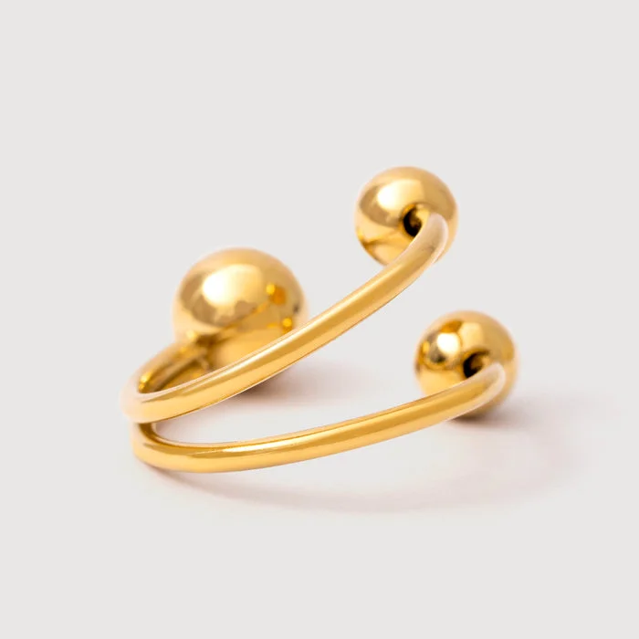 noya 18K Gold Plated Nova Ring