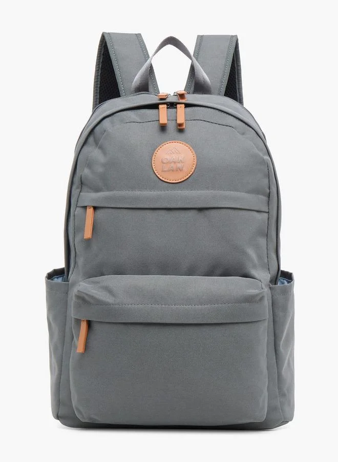 Oaklan By Shoexpress Solid School Backpack With Adjustable Straps - 40X30X15 Cm