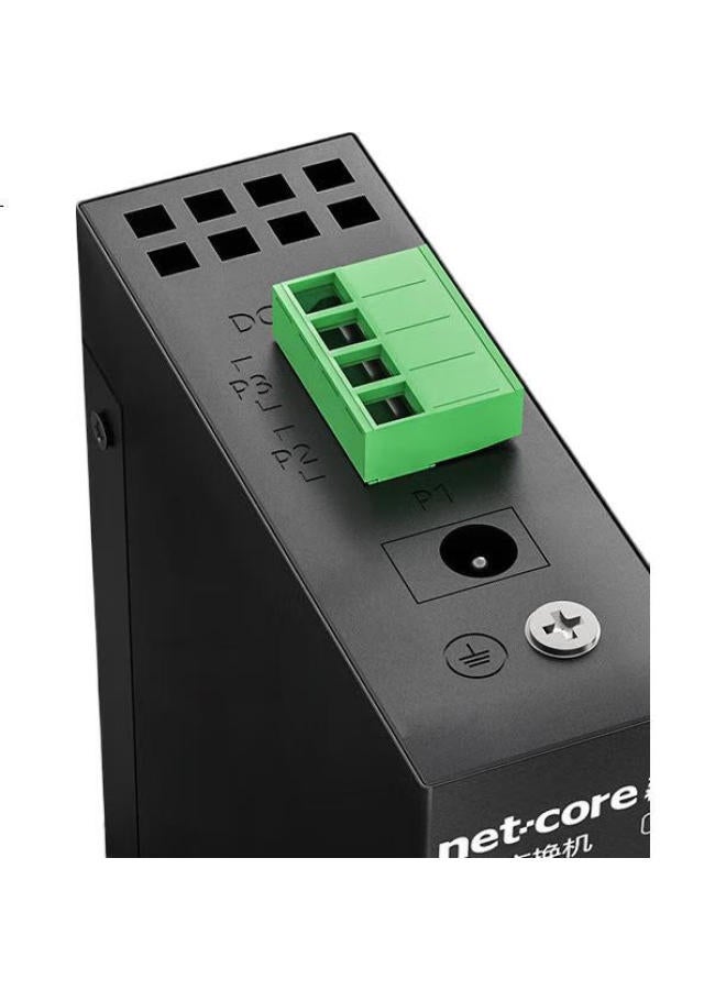 Netcore Is5 5-port 100mbps Industrial Switch, Surveillance Network Splitter, Enterprise-grade Ethernet Switch, Din Rail Mount - Image 1