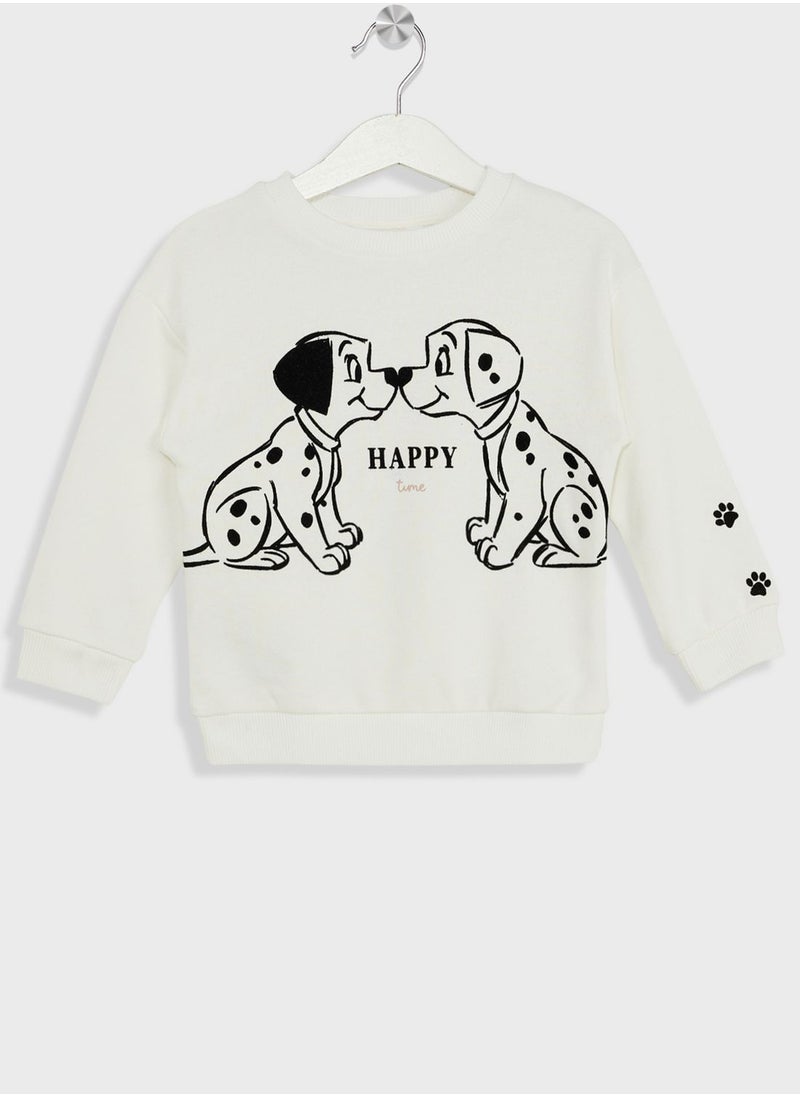 MANGO - Infant Dalmatians Sweatshirt - Image 1