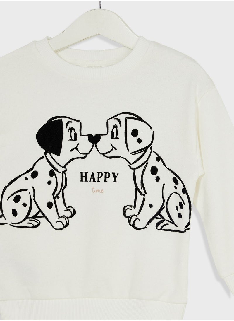 MANGO - Infant Dalmatians Sweatshirt - Image 1