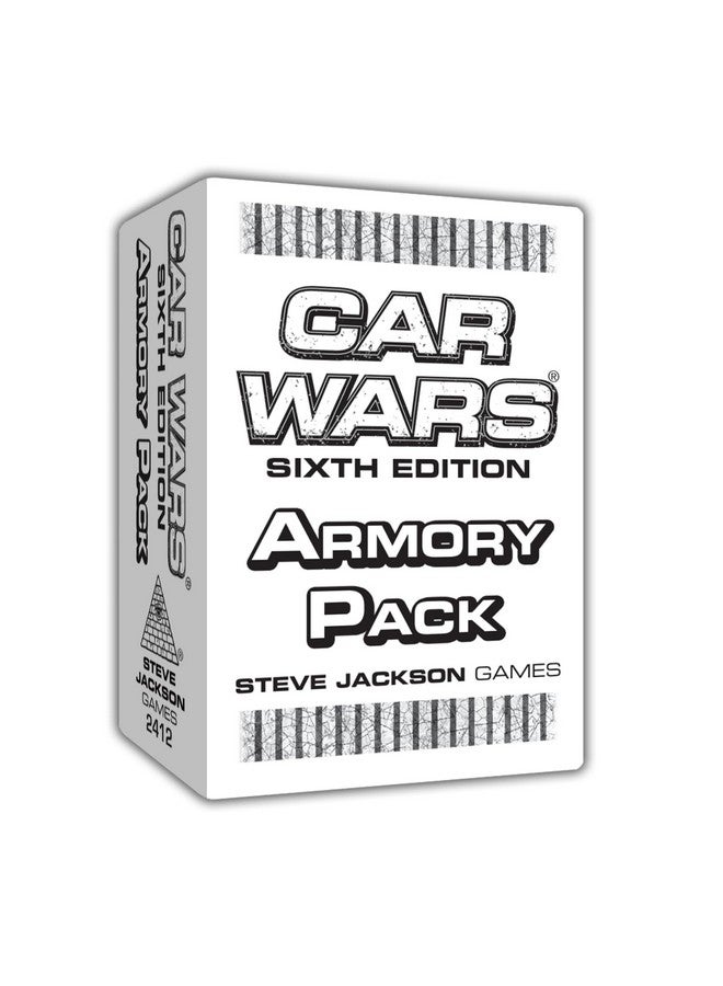 Steve Jackson Games Car Wars Armory Pack, Expansion Strategy Card Game, for 2 to 4 Players and Ages 10+