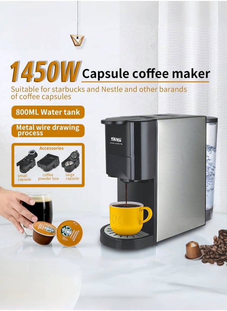 DSP High Quality Dripper Coffee Maker Machine Electric Automatic Espresso Coffee Maker for Home Office  - Image 2
