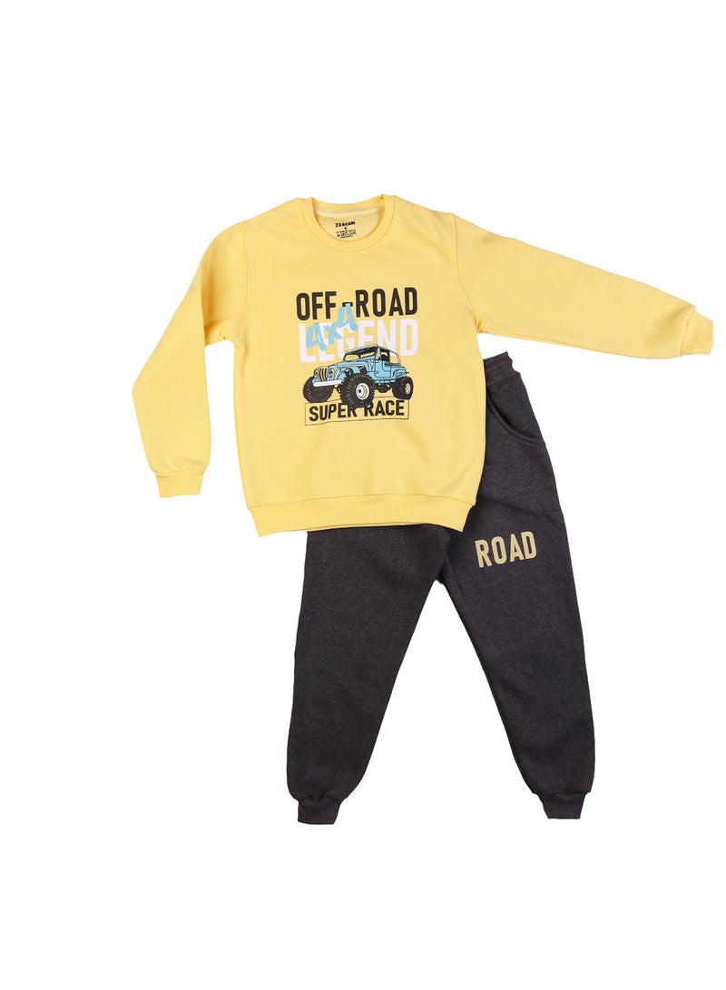 زيركون بيجامة شتوي اولادي - 3116 - Image 1