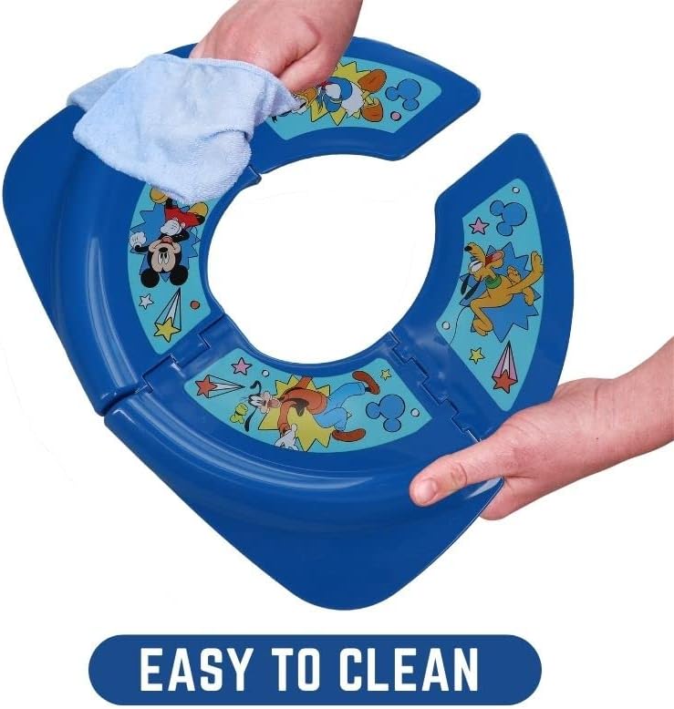 Disney Mickey Mouse 'Pals at Play' Folding Potty Seat - Travel Potty Training Seat - Image 5