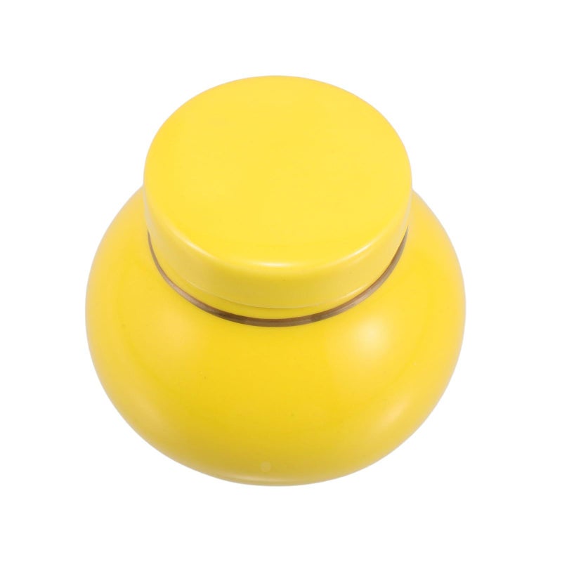 Ceramic Airtight Tea Canister 800ml Porcelain Chinese Style Storage Jar For Coffee Spices - Image 2
