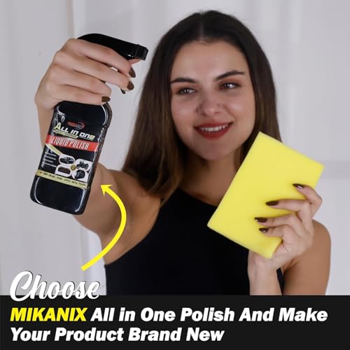 MIKANIX Combo Of Chain Lubricant + Cleaner + Motocycle & Car Polish With Cleaning Brush Cleans Shines & Protects Your Bike Chain | Car Interior & Exterior Cleaning (550 ml) (Pack of 4) - Image 4