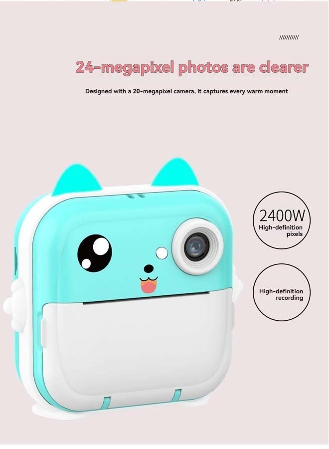 بيوينتي Snap & Print Kids كاميرات فورية للأطفال مع أوراق الطباعة - Image 3