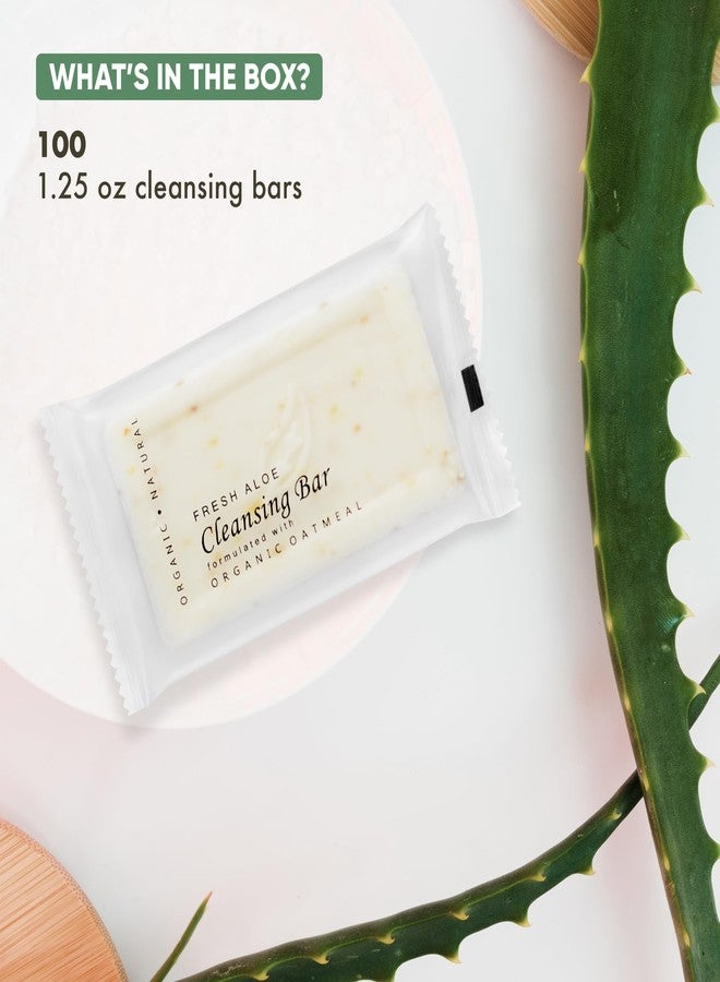 1-Shoppe All-in-Kit Diversified Hospitality Organic Oatmeal Cleansing Bar Soap, Travel Size Hotel Amenities, 1.25 oz (Case of 100) - Image 3