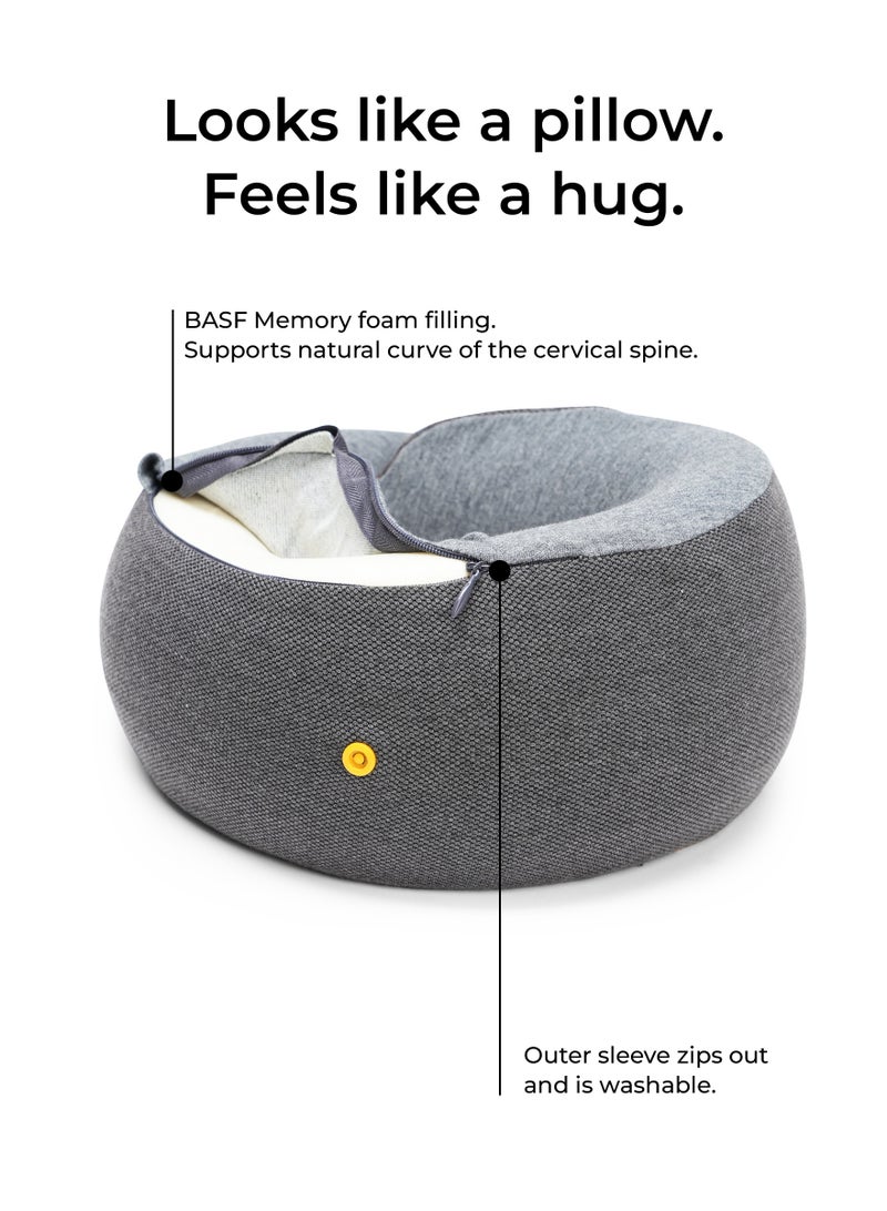 Mokobara The Travel pillow Seize the Gray, Grey - Image 4