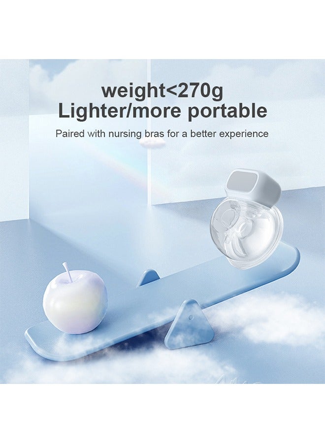 USB Rechargeable, Hands-Free Wearable Electric Breast Pump With LCD Display, 9 Levels And 3 Modes - Image 4