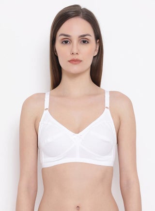 Non Padded Non Wired Full Coverage Bra by Styli