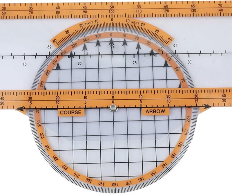 CRP 1 B حاكم الملاحة الجوية 360 درجة قاعدة الانزلاق الدوارة لتخطيط الرحلات الجوية - Image 2