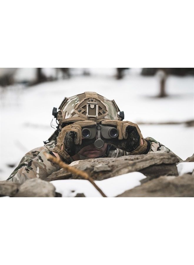 Steiner Military-Marine Series Binoculars, Lightweight Tactical Precision Optics for Any Situation, Waterproof, Green, 10x50 - Image 4