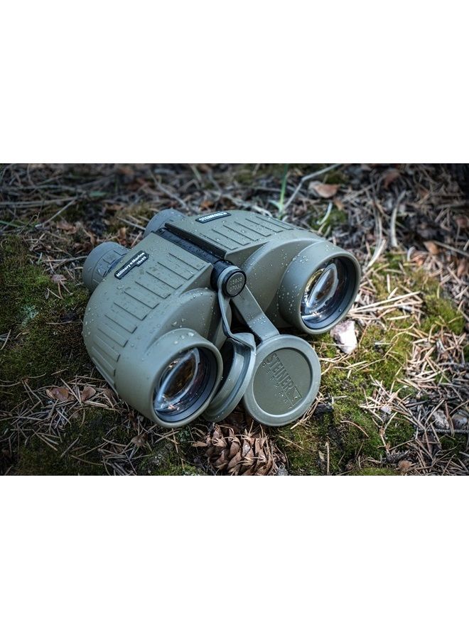 Steiner Military-Marine Series Binoculars, Lightweight Tactical Precision Optics for Any Situation, Waterproof, Green, 10x50 - Image 3