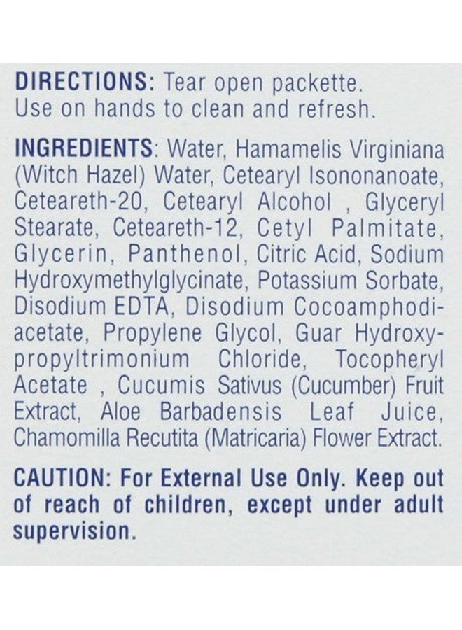 Singles Sensitive Skin Individually Wrapped Hand Moist Wipes 24 Count (Pack Of 1)