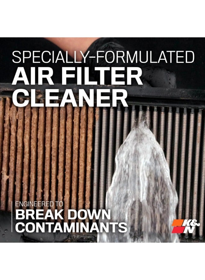 كيه آند إن K&N منظف ومزيل شحوم فلتر هواء K and N 12oz - Image 3