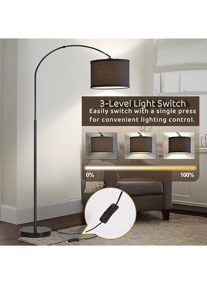 Modern Dimmable Floor Lamp With Nordic Style Adjustable Hanging Shade Over Couch Reading Light Standing Lamp For Living Room And Bedroom Black - pzsku/Z929250D6B69B6ACA8BB6Z/45/_/1740917172/b493fc1a-175b-45eb-9a96-519fae2df0ce