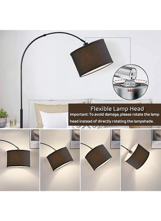 Modern Dimmable Floor Lamp With Nordic Style Adjustable Hanging Shade Over Couch Reading Light Standing Lamp For Living Room And Bedroom Black - pzsku/Z929250D6B69B6ACA8BB6Z/45/_/1740917173/33277935-01e7-4e8e-8f14-b25ae3173f0e