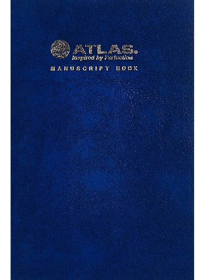 ATLAS Manuscript Bk A6 70Gsm 2Qr Blue - Image 1