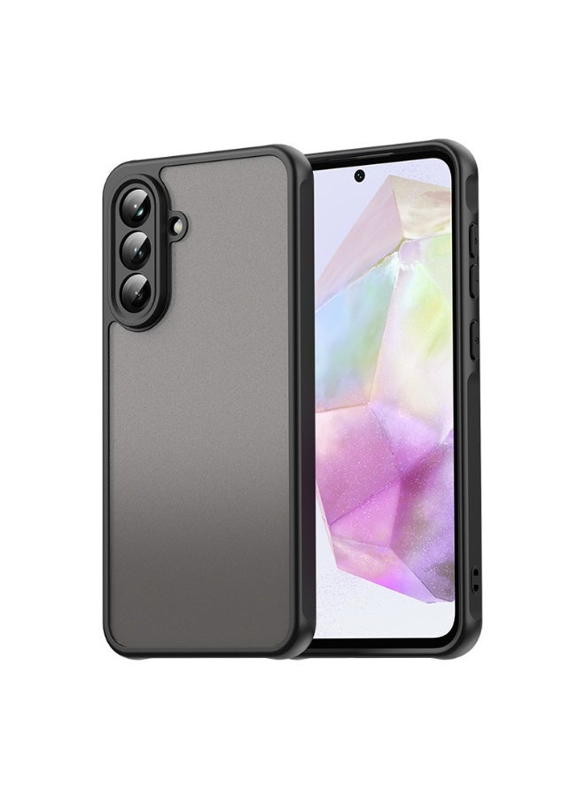 general Ultra Thin Matte Case for Samsung Galaxy A17 5G, Military Grade Drop Protection, Frosted Translucent PC Back  Soft TPU Edge Bumper Cover - Image 1