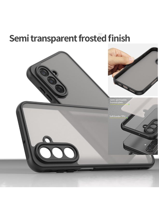 general Ultra Thin Matte Case for Samsung Galaxy A17 5G, Military Grade Drop Protection, Frosted Translucent PC Back  Soft TPU Edge Bumper Cover - Image 4