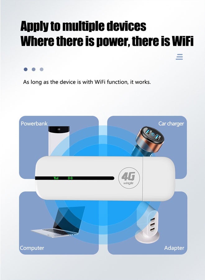 عام 4 جرام موبايل واي فاي راوتر 150 ميجابت في الثانية عالية السرعة المحمولة الآسيوية السفر واي فاي مودم - Image 5