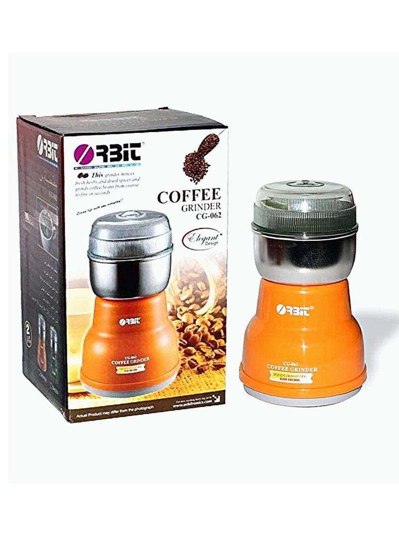 Orbit Coffee & Spices Grinder -High Quality Stainless Steel Powerful grinder 160W - CG062 - Image 1