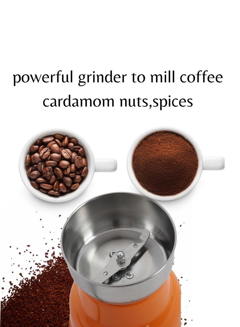 Orbit Coffee & Spices Grinder -High Quality Stainless Steel Powerful grinder 160W - CG062 - Image 2