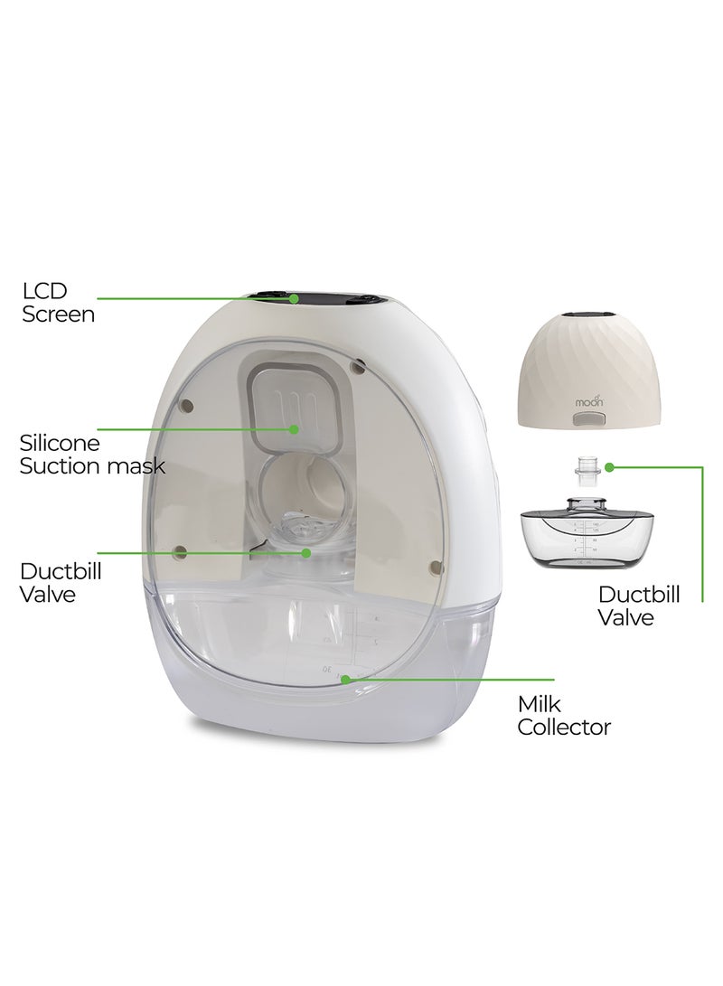 Moon Wearable Hands-Free Breast Pump 150ml - Image 3