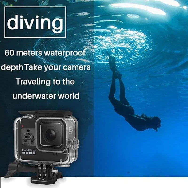 Ulanzi G8-1 Gopro Hero 8 Black Waterproof Housing