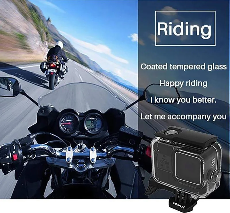 Ulanzi G8-1 Gopro Hero 8 Black Waterproof Housing