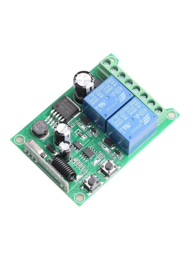 تومفيجن وحدة استقبال مرحل مفتاح التحكم عن بعد اللاسلكي العالمي مع جهاز إرسال RF ثنائي القناة DC 12V 2CH 10A - Image 5