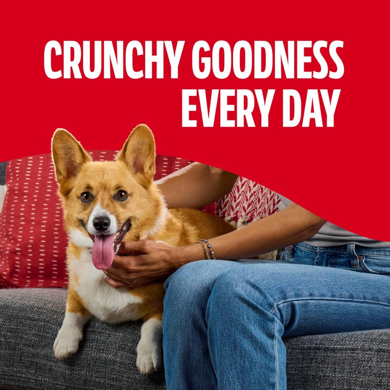 Milk-Bone Mini's Flavor Snacks Dog Treats, 35 Ounce Refill Packs (Pack of 2) Crunchy Texture Helps Reduce Tartar - Image 4