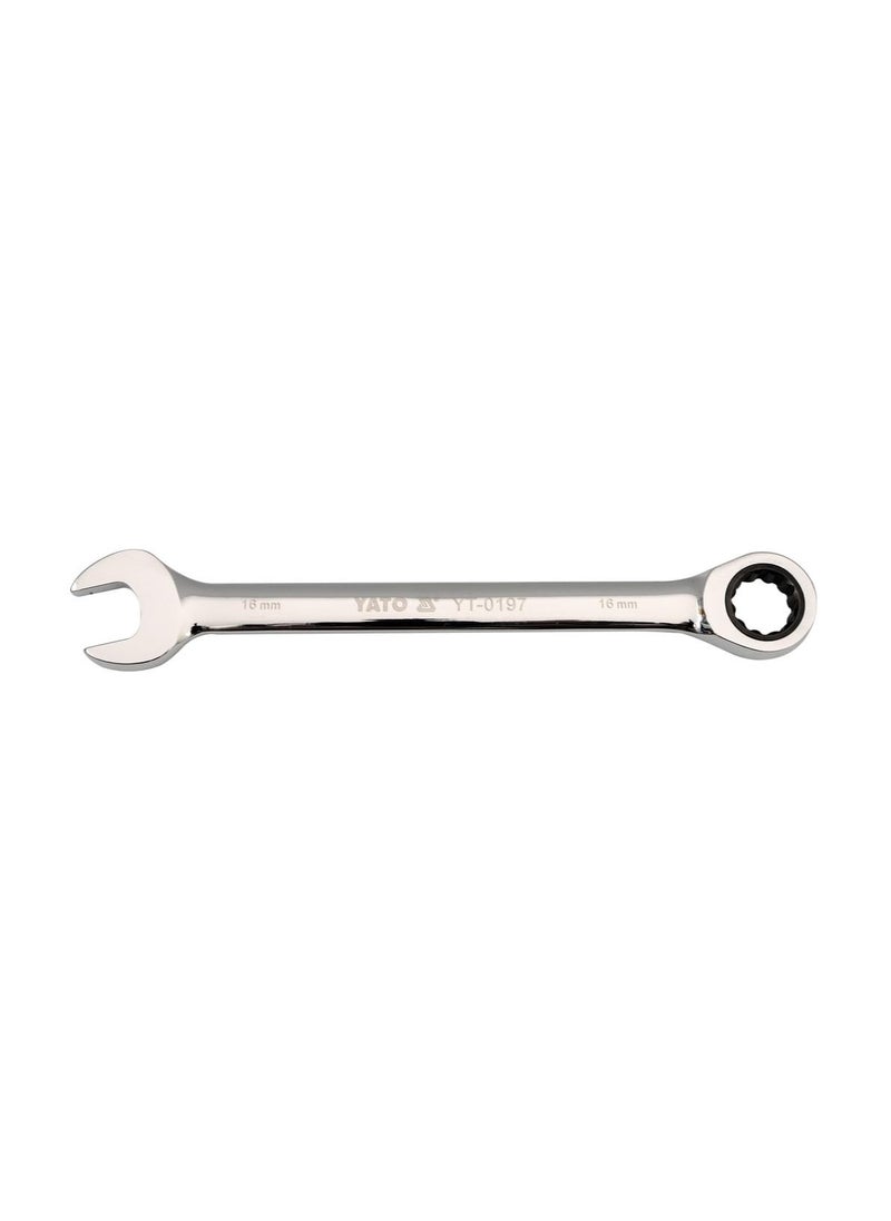 Yato Yato Combination Ratchet Wrench YT01906 Spanner Set Tools KitTool SetCarbon Steel SpannerIndustrial UseTool Kit Set for HomeToolkitSpanner KitCombination Ratchet Spanner Set 6mm  - Image 3